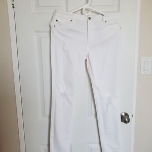A/X Armani Exchange White Super Skinny Ladies Jeans